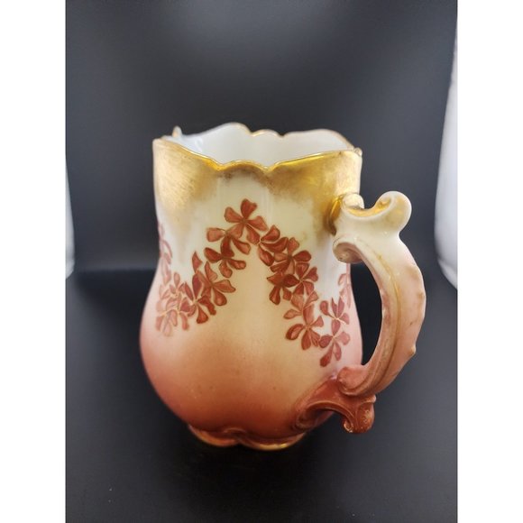 Vintage H And C Porcelain Milk Pitcher (A6282) - Picture 2 of 4